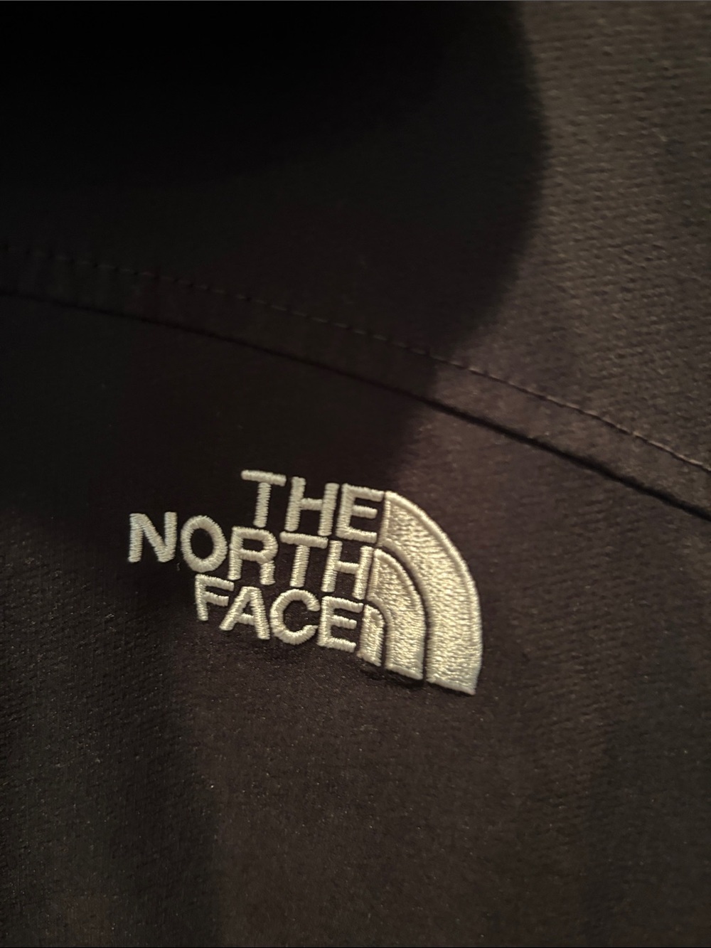 The North Face Apex Nimble 1/4 Zip Softshell Pullover Jacket Black size Large - Picture 3 of 7